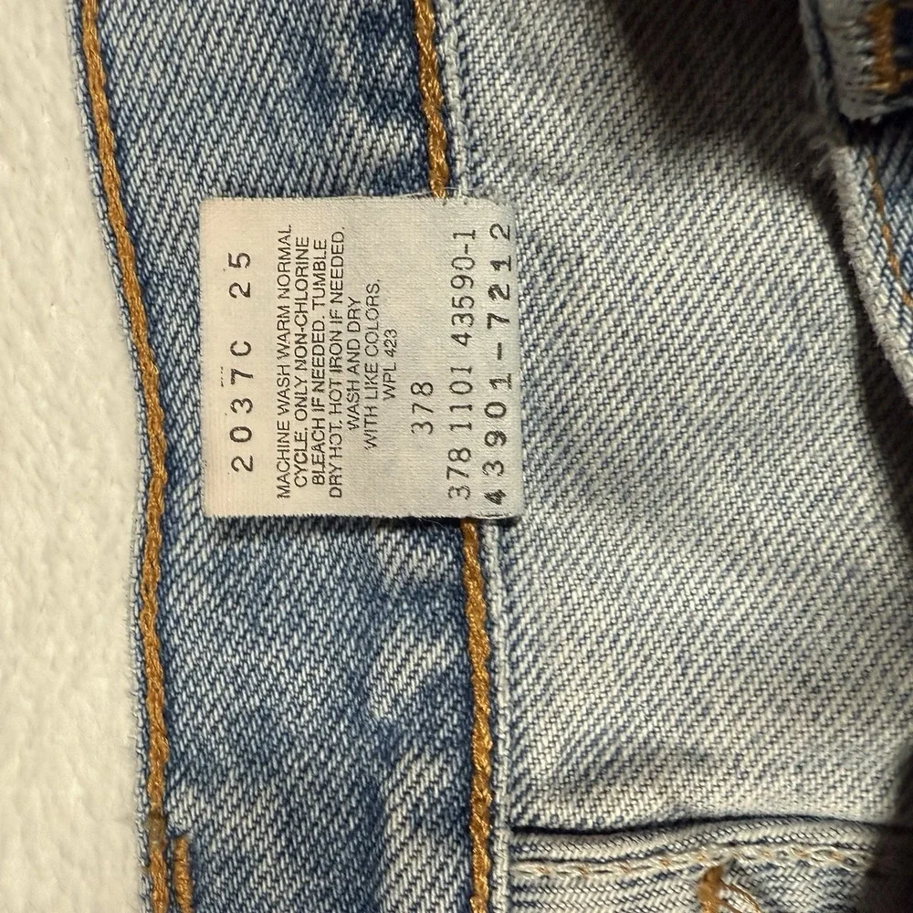 Levis Jeans Mens 36(34)x30 Blue Relaxed Fit‎ Straight Leg Vintage